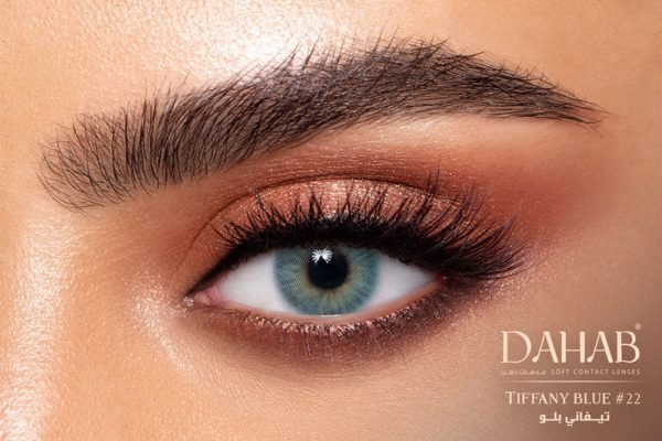 DAHAB lenses Tiffany Blue Color Lenses with Free Solution kit - Image 3
