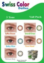 6 Brands Combo Offer Bella , Poly flex , Active, Quick Beauty and Swiss Color  Eye Sight Lenses - Image 40