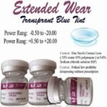 U2 55% Extended Wear Contact Lens Made In USA Transparent Eyesight lenses