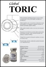 Global Transparent  Toric Extended Wear Eye Sight Lenses
