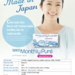 SEED Monthly Pure moisture Transparent Contact Lenses