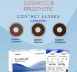 Freshkon Eyezpro Prosthetic Contact Lens With Black Pupil